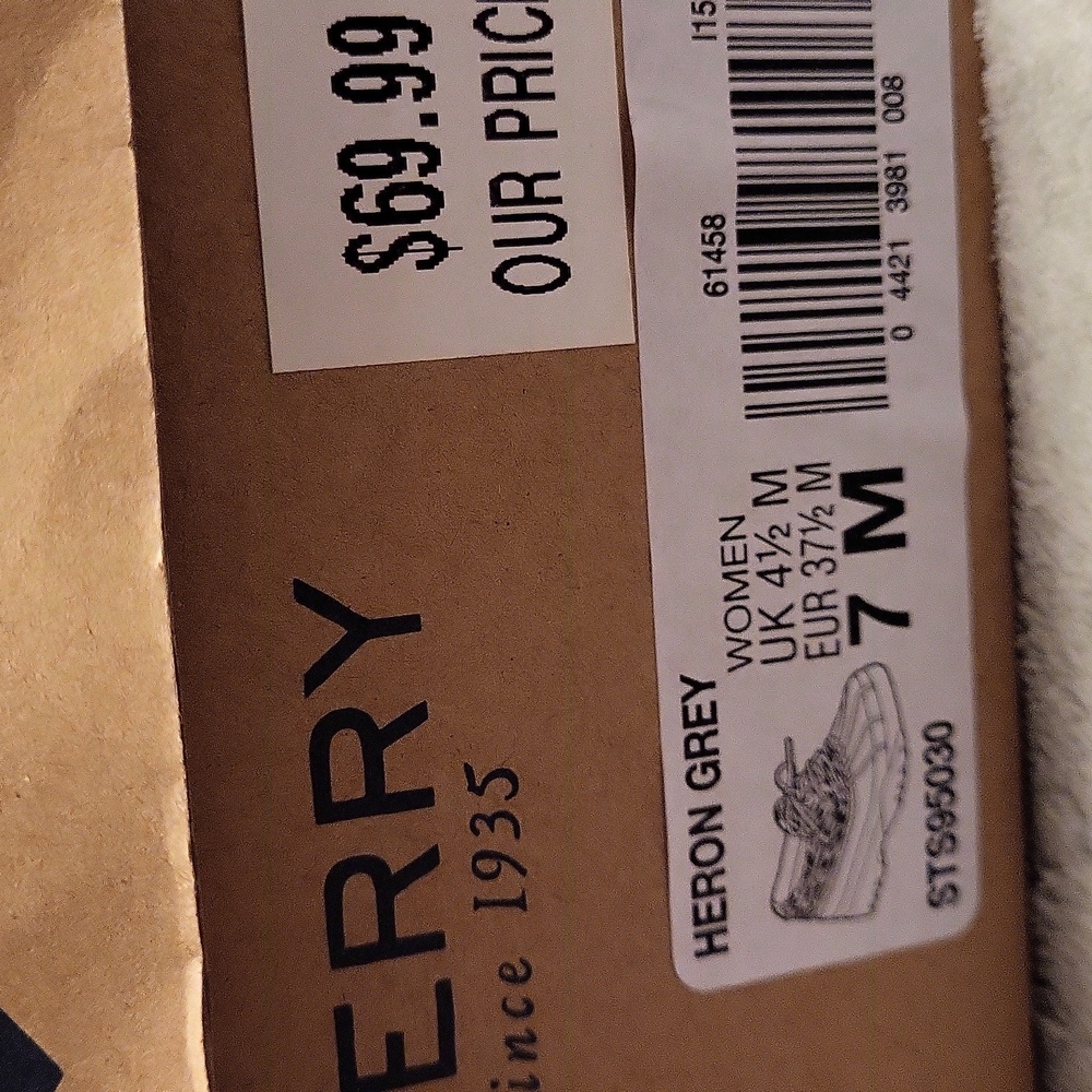 Sperry Grey Rain Shoes - Picture 6 of 6